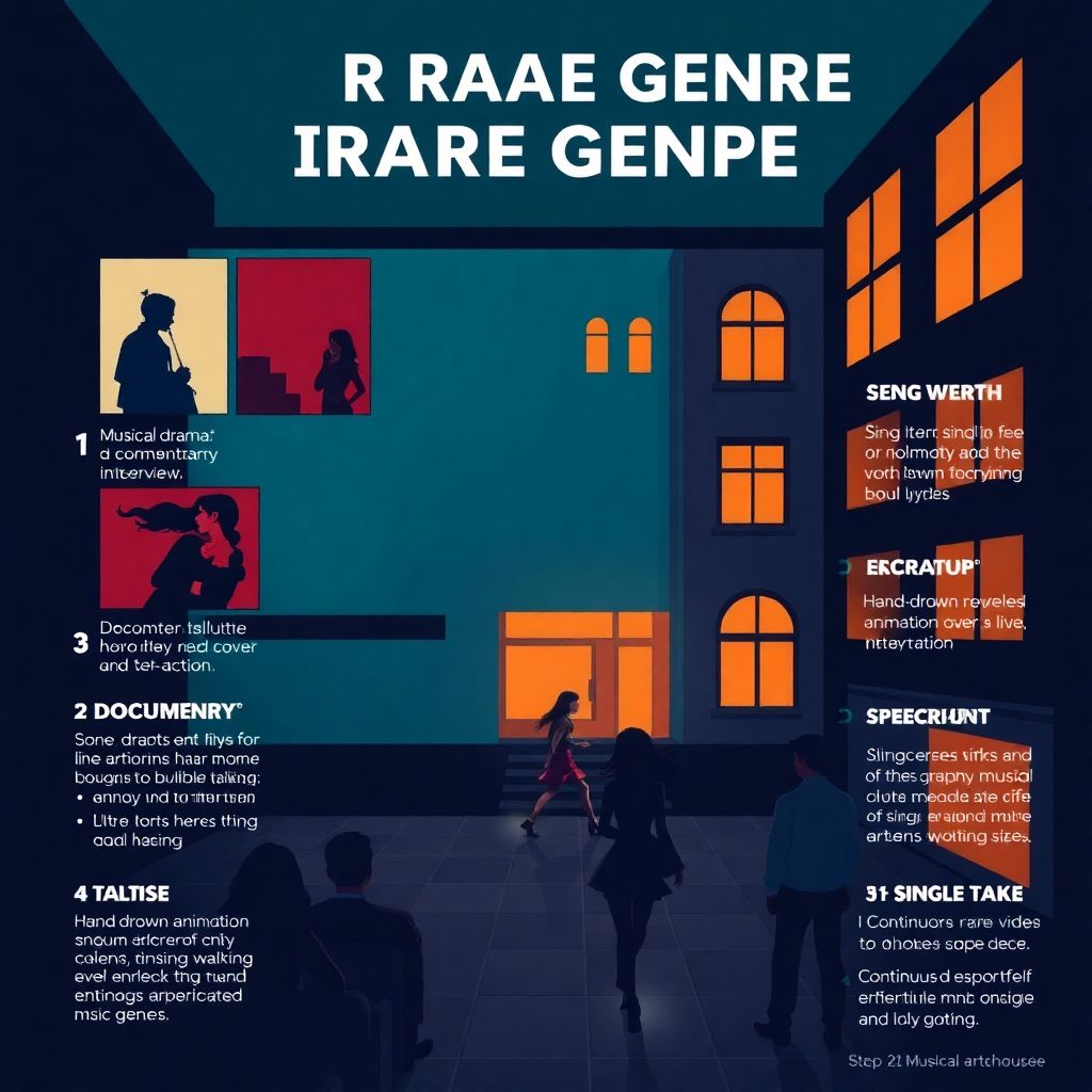 Редкие жанры в кино: музыка, гибриды и экспериментальные формы в современном языке