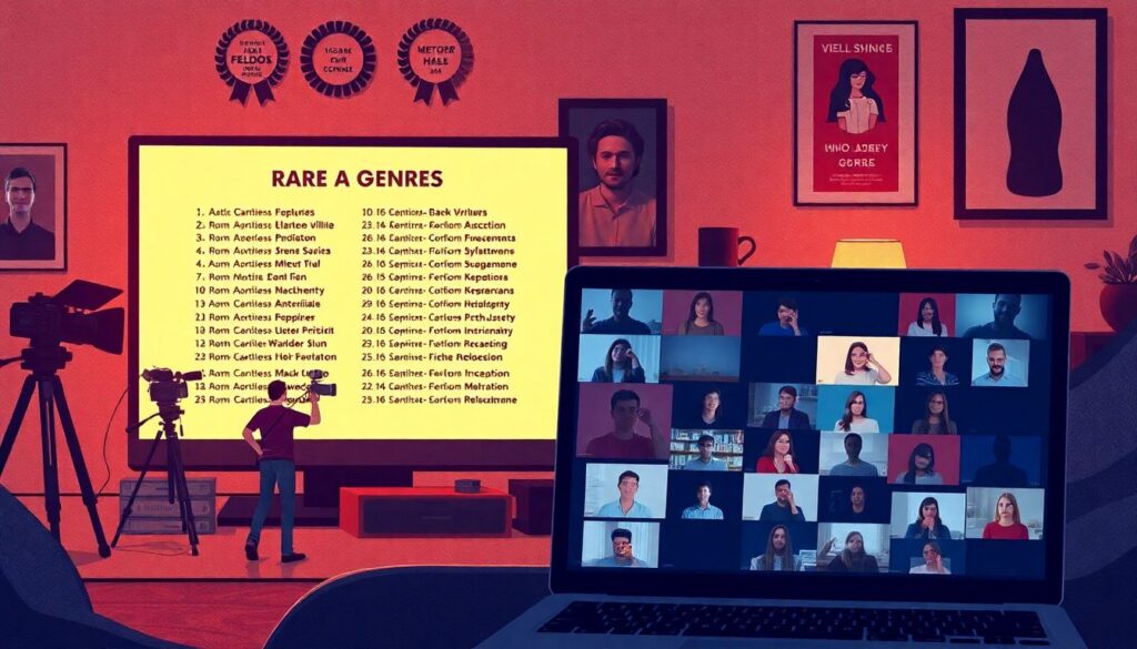 Редкие жанры и их поклонники: от кинометражей до визуальных эссе - иллюстрация