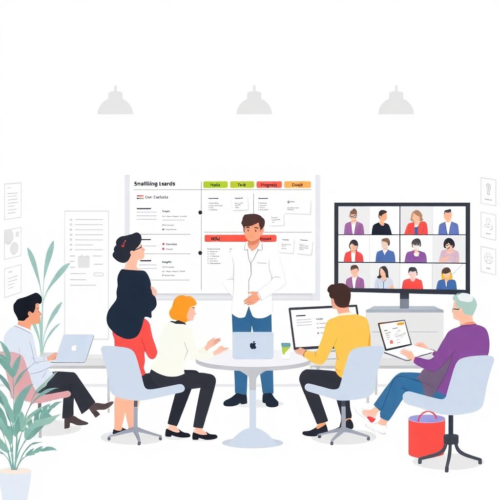 Как работать с небольшой командой: роли участников и эффективные коммуникации