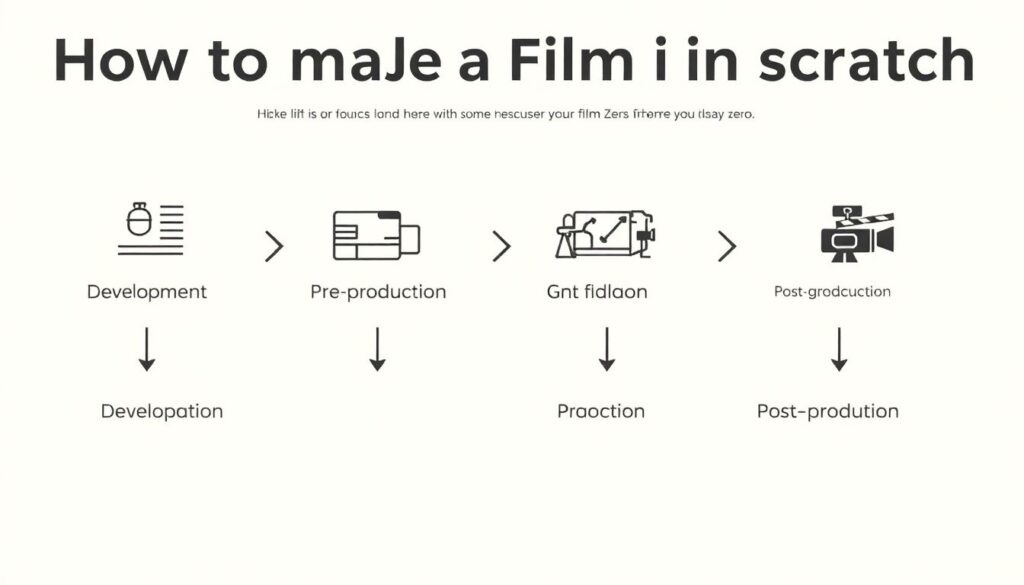 Идея фильма как стартап: путь от концепции к реализации - иллюстрация