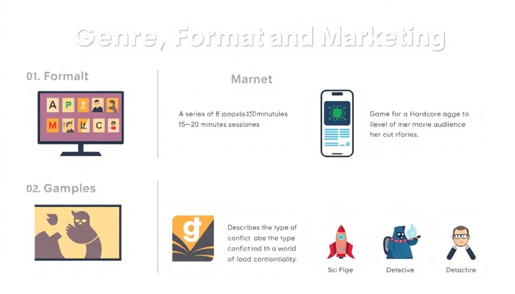 Выбор жанра под тему проекта: практические советы - иллюстрация