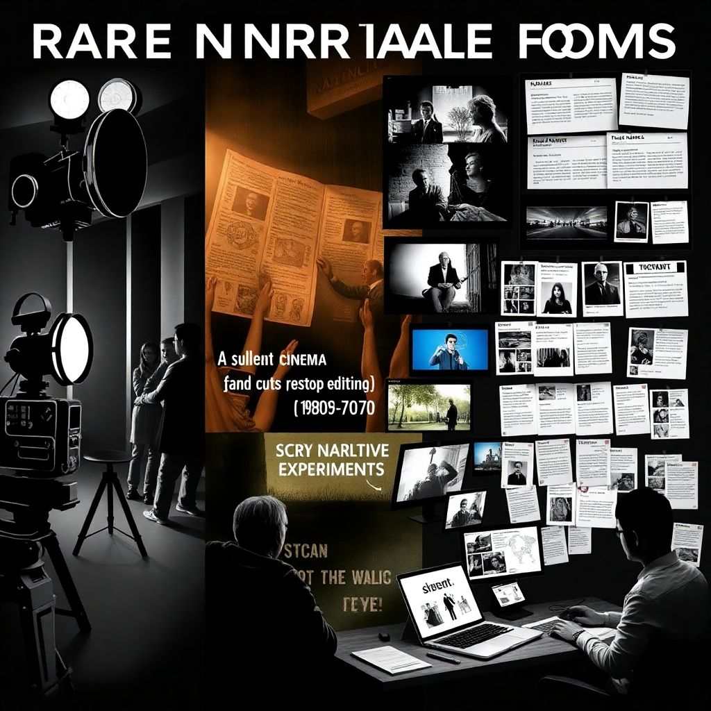 Редкие формы повествования в кино: писательская и визуальная синергия