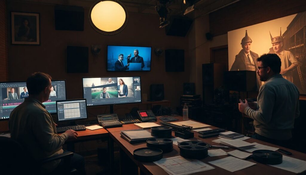 Технические аспекты постпродакшна для авторского фильма - иллюстрация