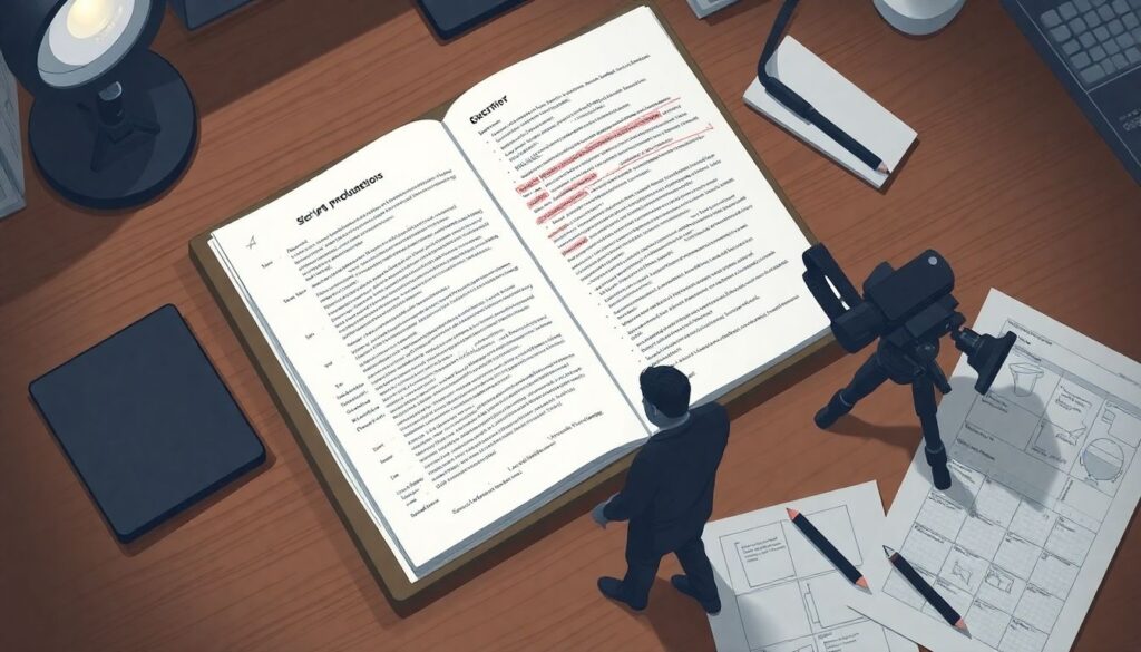 Как писать прототипы сценариев для короткометражек - иллюстрация