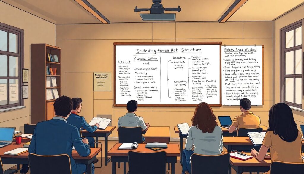 Сценарный мастер-класс: от идеи к съемкам - иллюстрация