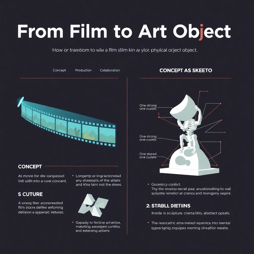 Как вынести концепцию фильма в визуальный арт-объект: практическое руководство