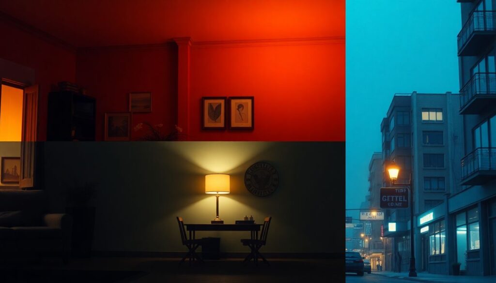 Как использовать световую симфонию для выражения настроения фильма - иллюстрация