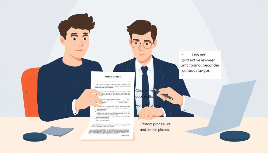 Как говорить с продюсерами об условиях сотрудничества - иллюстрация