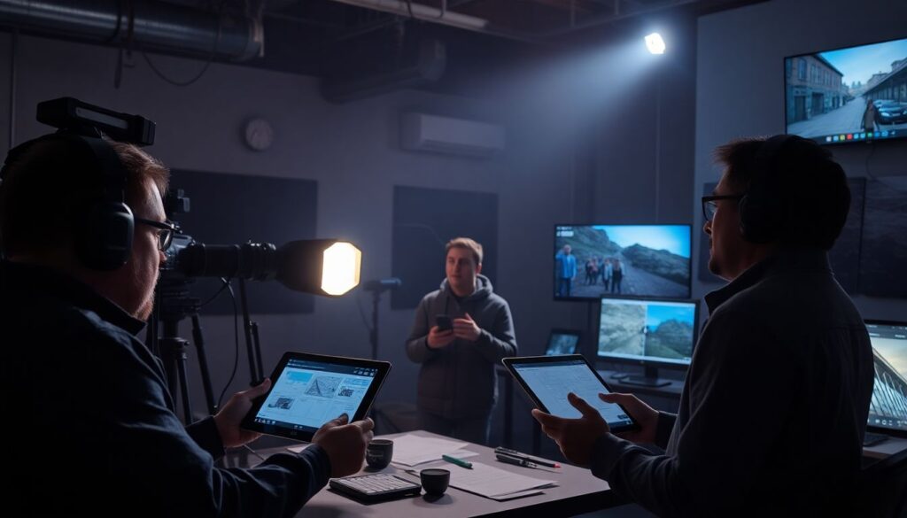 Редкие жанры и использование естественной игры света на площадке - иллюстрация