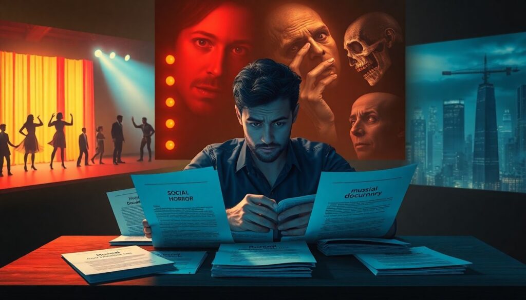 Редкие жанры и влияние культурного контекста на сценарный выбор - иллюстрация