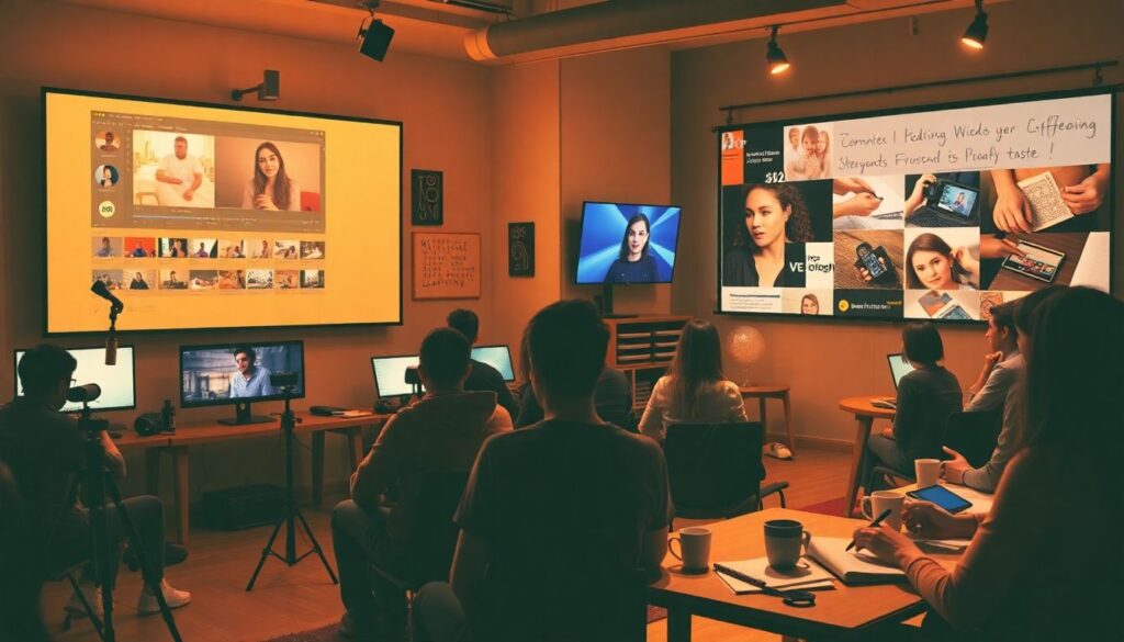 Редкие жанры и техника съемки для возникающих аудиторий - иллюстрация