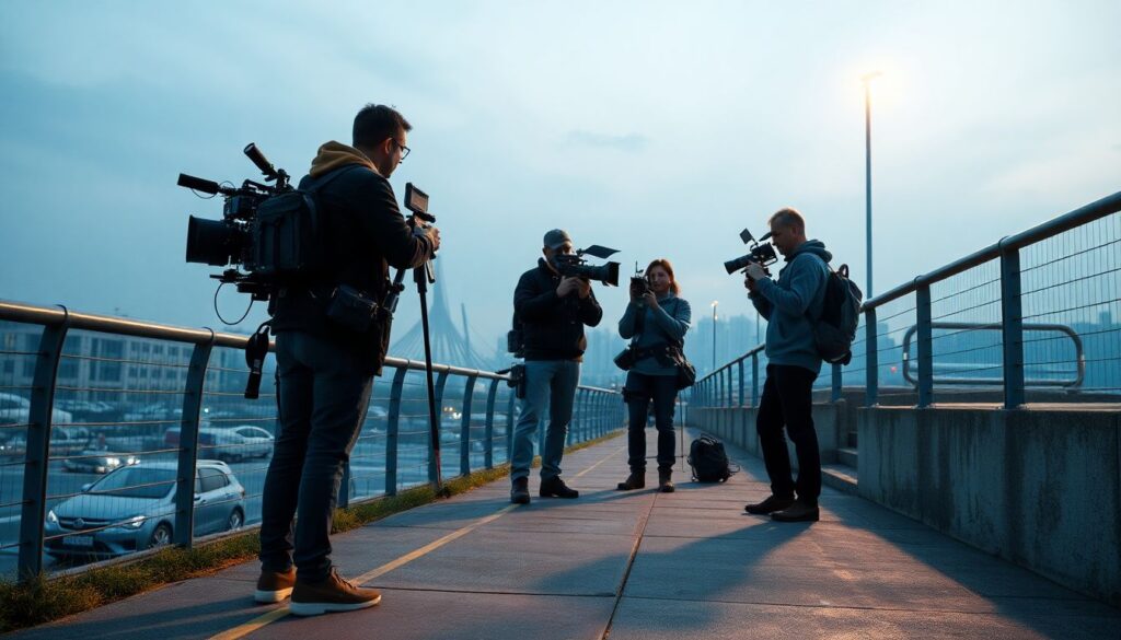 Как организовать ночную съемку без риска для команды - иллюстрация