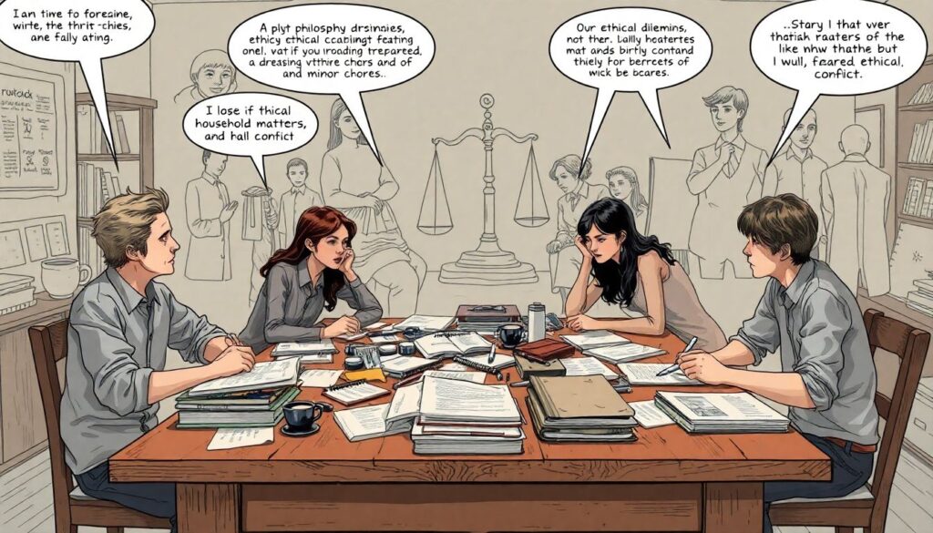 Редкие жанры и этические дилеммы в сюжете - иллюстрация