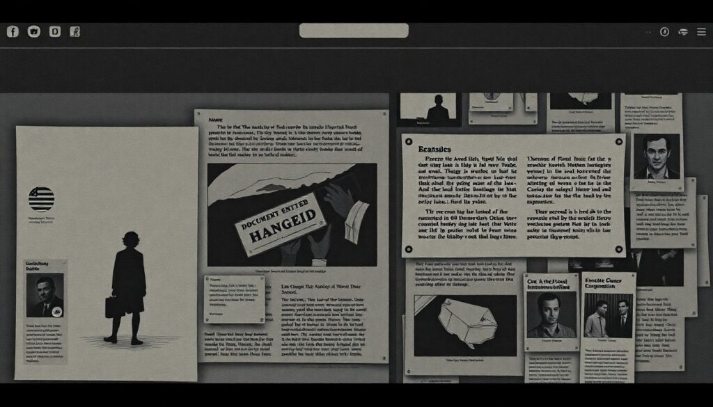 Редкие жанры и методы визуального нарративного дизайна - иллюстрация