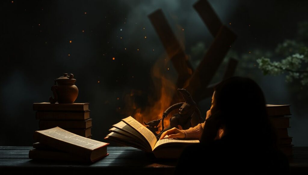 Редкие жанры и вдохновение из художественной литературы - иллюстрация