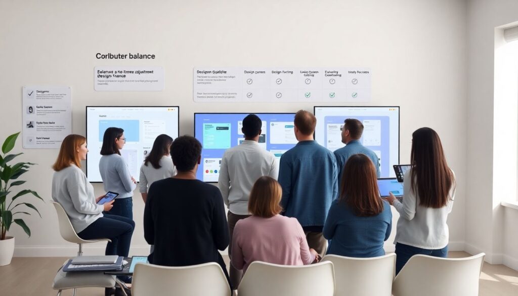 Как удерживать баланс между визуальной красотой и смыслом - иллюстрация