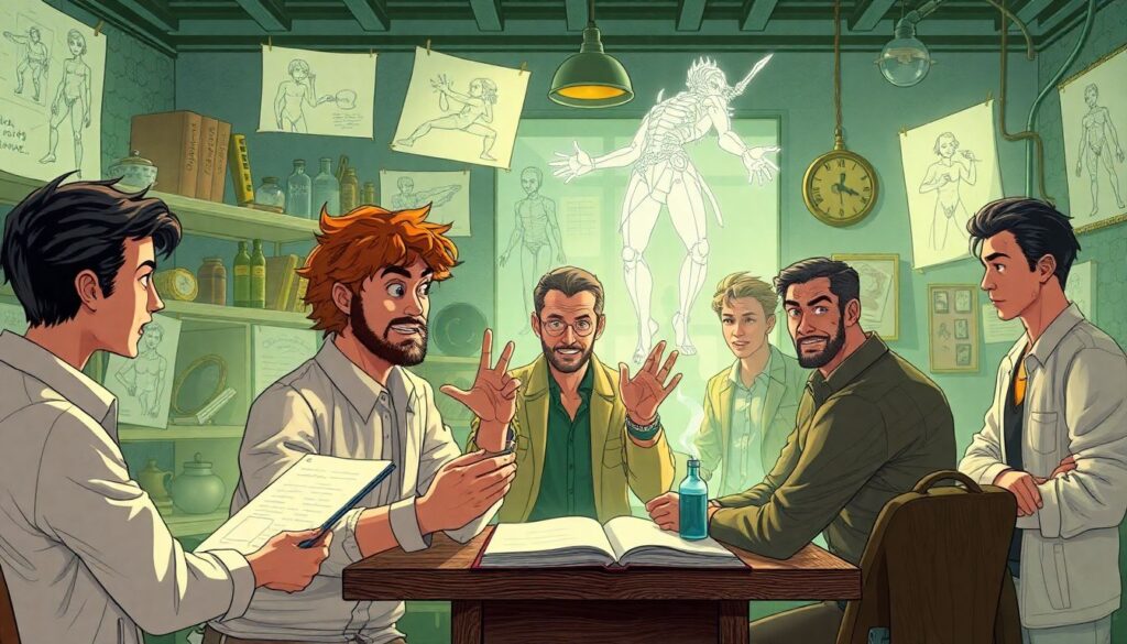 Редкие жанры и роль языка тела в персонажах - иллюстрация