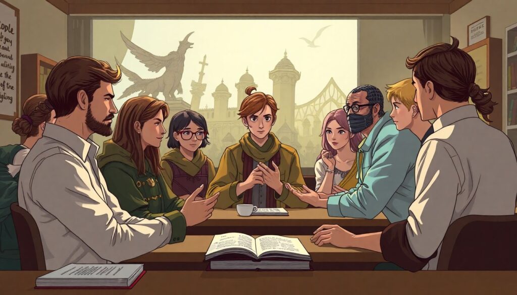 Редкие жанры и роль языка тела в персонажах - иллюстрация