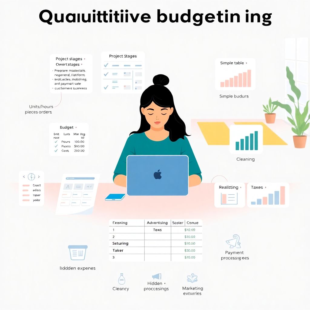 Как писать количественные планы бюджета для небольшого проекта эффективно