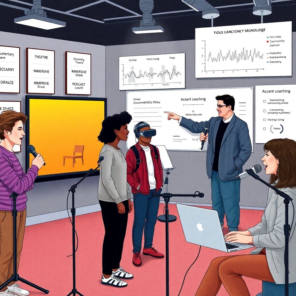 Редкие жанры и работа с языковым акцентом в подготовке актеров