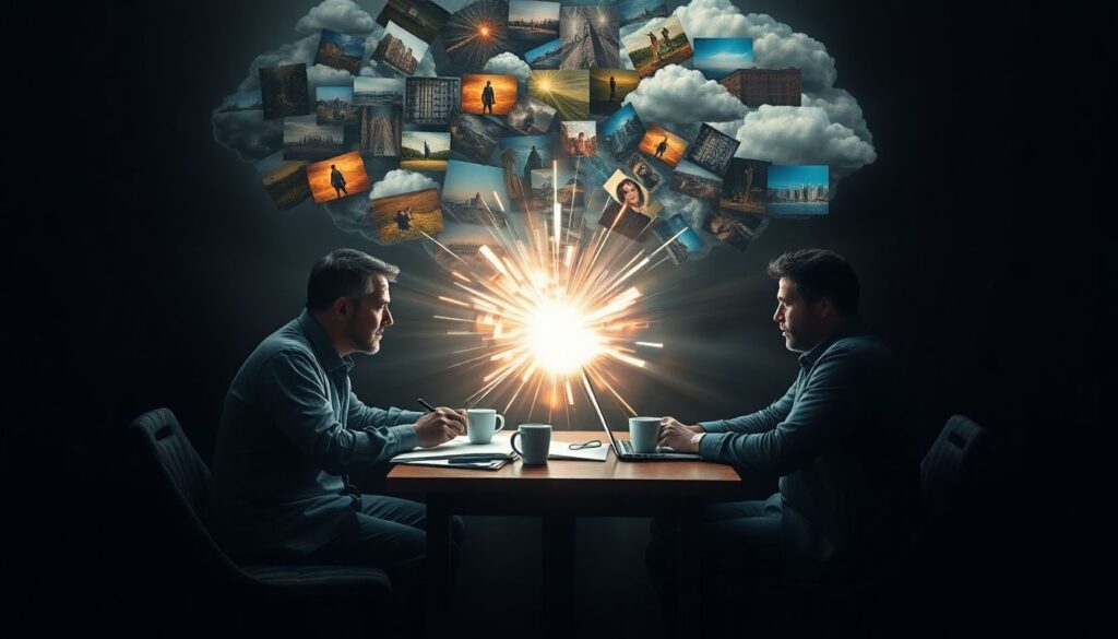 Как создавать уникальные сценарные идеи через интервью с соавторами - иллюстрация