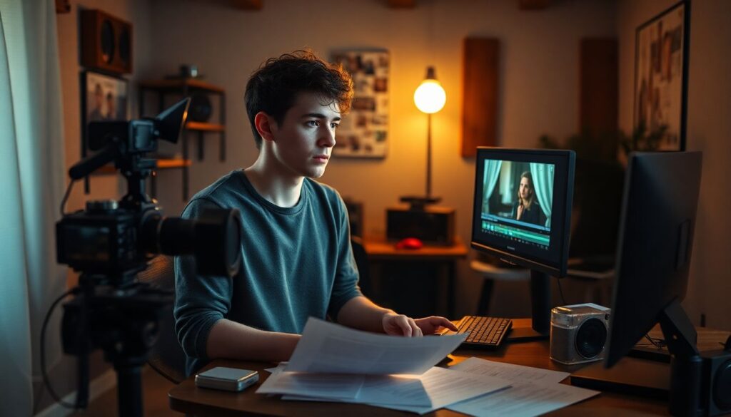 Как подбирать струку для саундтрека авторского фильма - иллюстрация