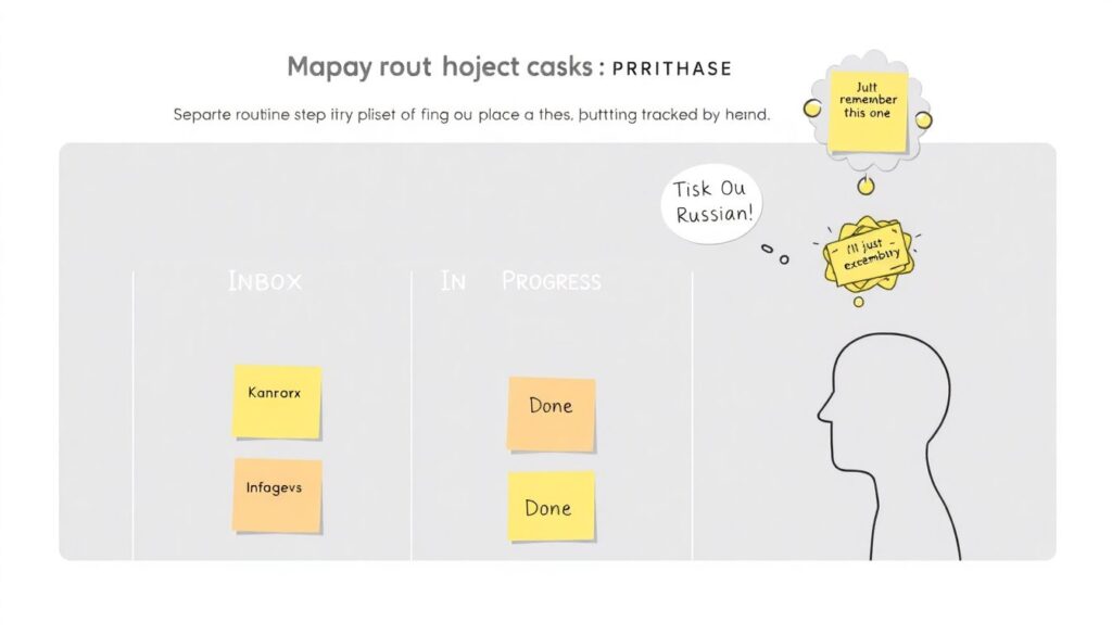 Как выстраивать цепочку рутинной работы над проектом - иллюстрация