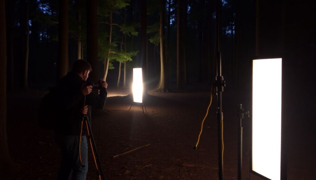 Как организовать съемку на природе с минимальным вмешательством - иллюстрация