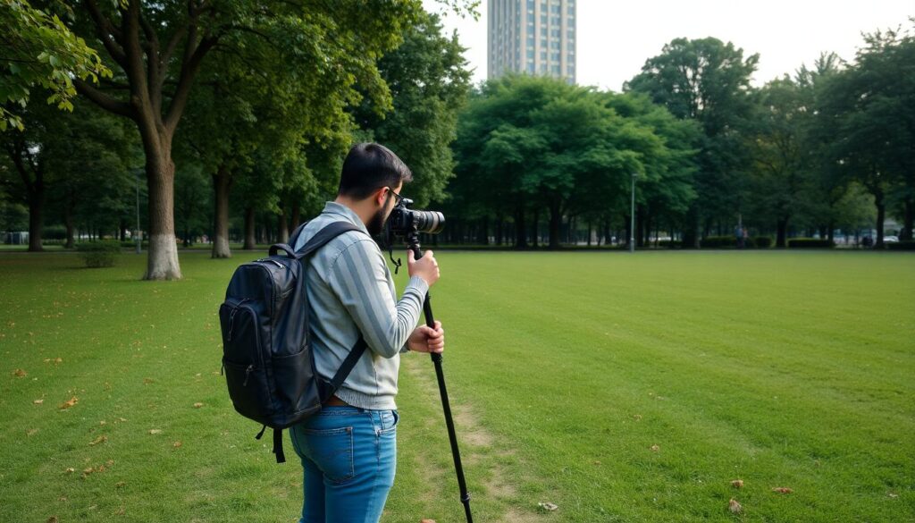 Как организовать съемку на природе с минимальным вмешательством - иллюстрация