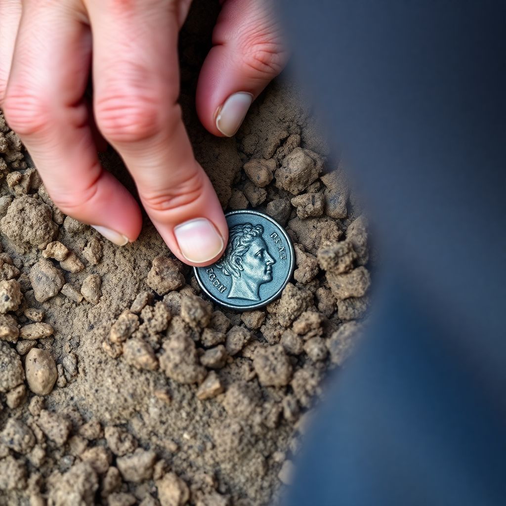 Найденная в земле монета: как сохранить патину и не испортить при чистке