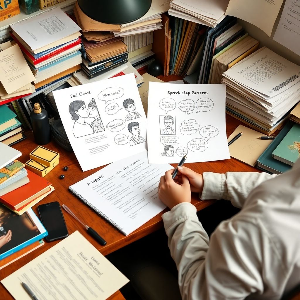 Как формировать лингвистическую идентичность персонажей в художественном тексте